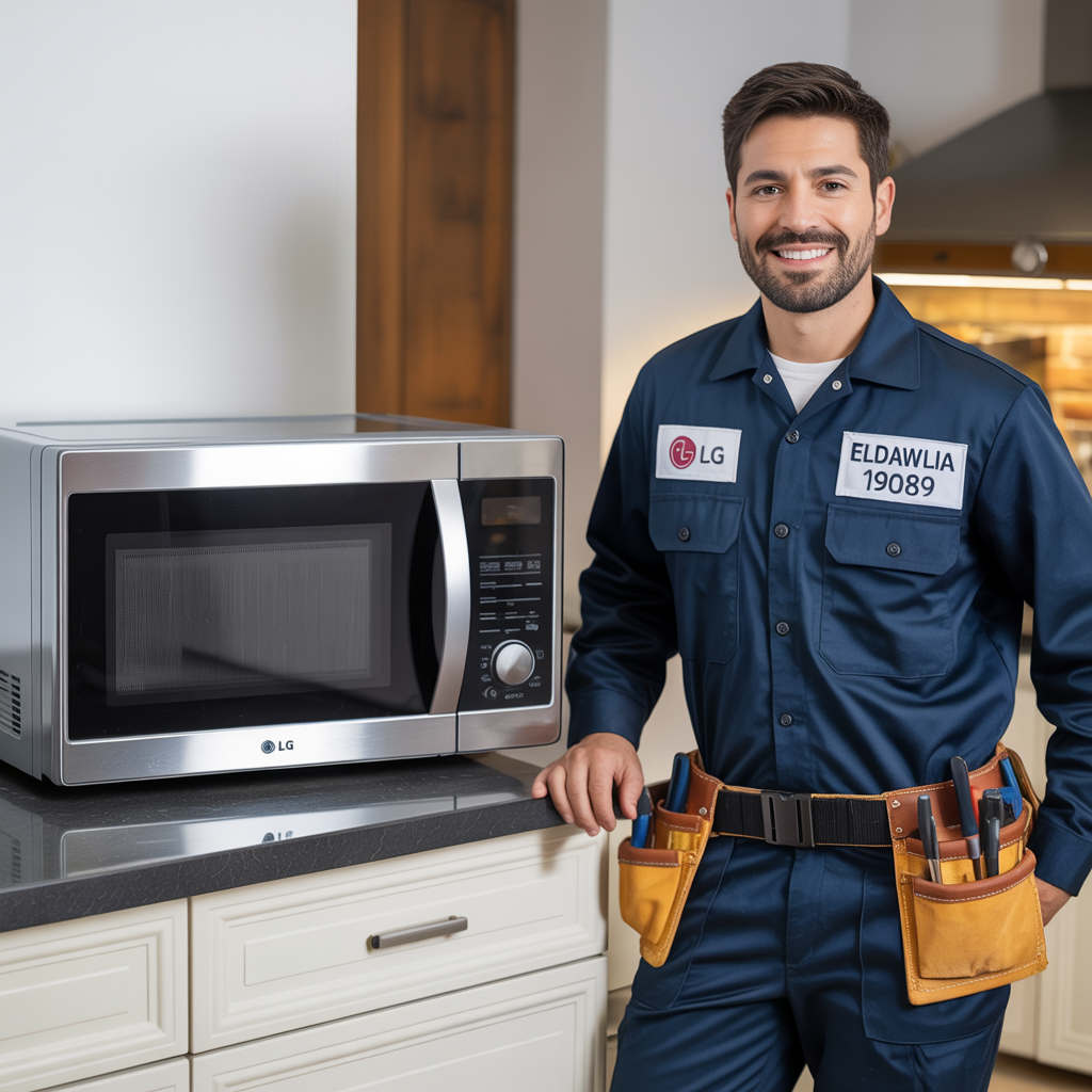 صيانة أفران ميكروويف ال جي